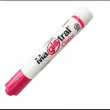 Marcador para pizarron blanco punta cincel clasico Rojo MAGISTRAL