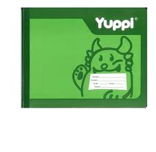 Cuaderno cosido forma italiana blanco 100 hojas YUPPI