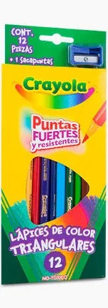 Colores Triangulares C/12 CRAYOLA