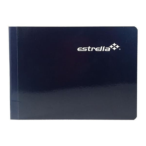 Cuaderno cosido cuadro grande forma italiana cuadro grande 100 hojas ESTRELLA
